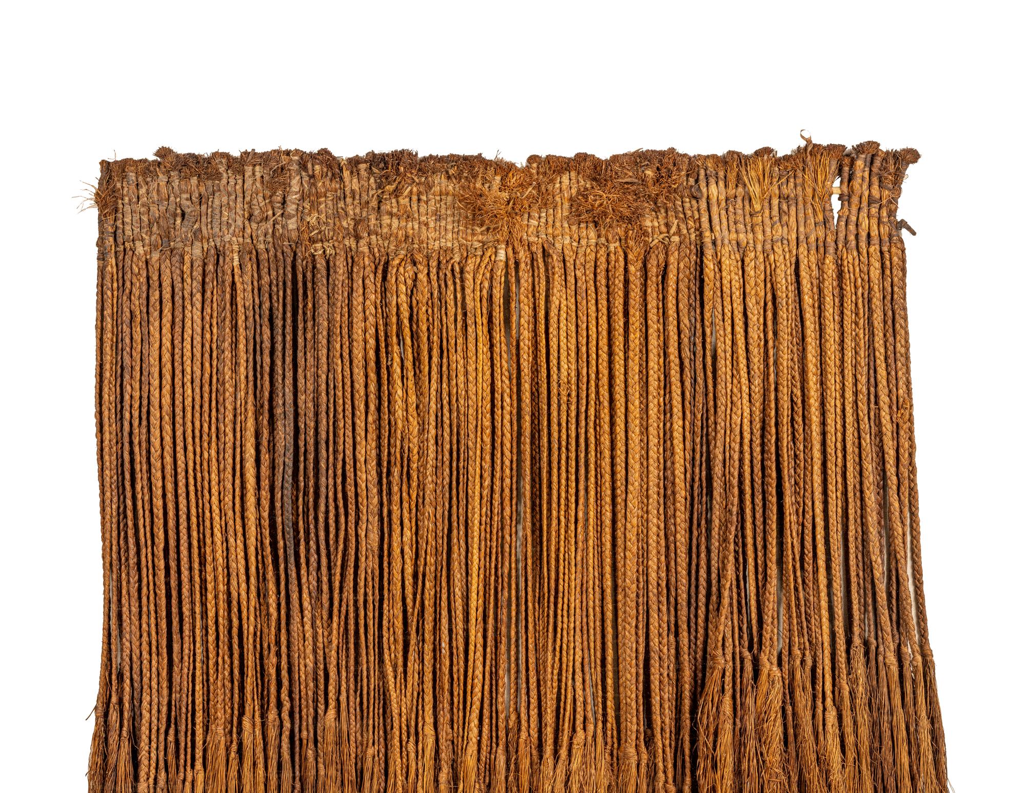 A Papua New Guinea Raffia Ceremonial Skirt