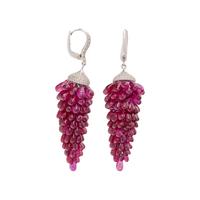 RUBY AND DIAMOND EARRINGS