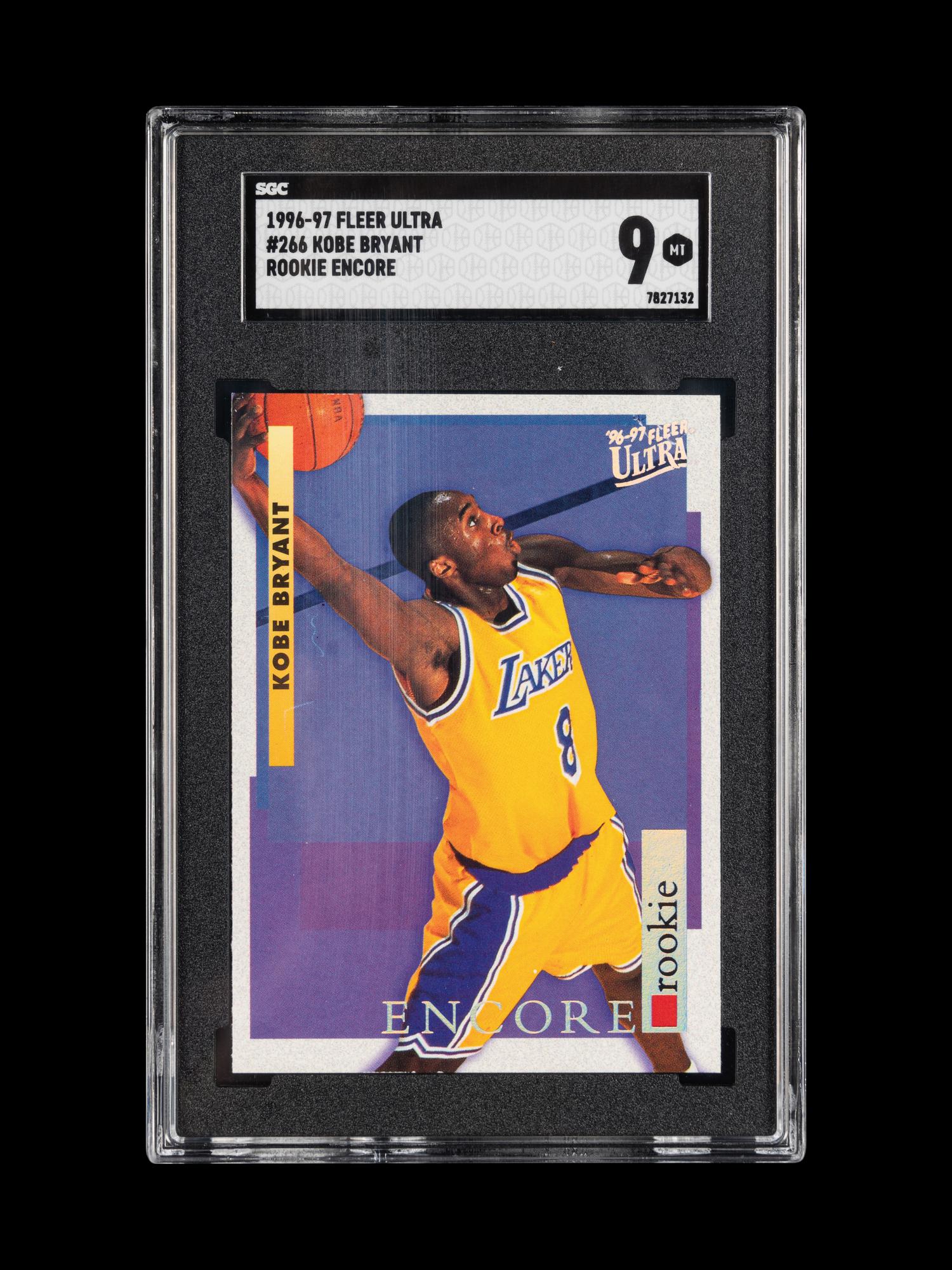 A Group of 1996-97 Fleer Ultra Kobe Bryant Rookie Basketball Cards,