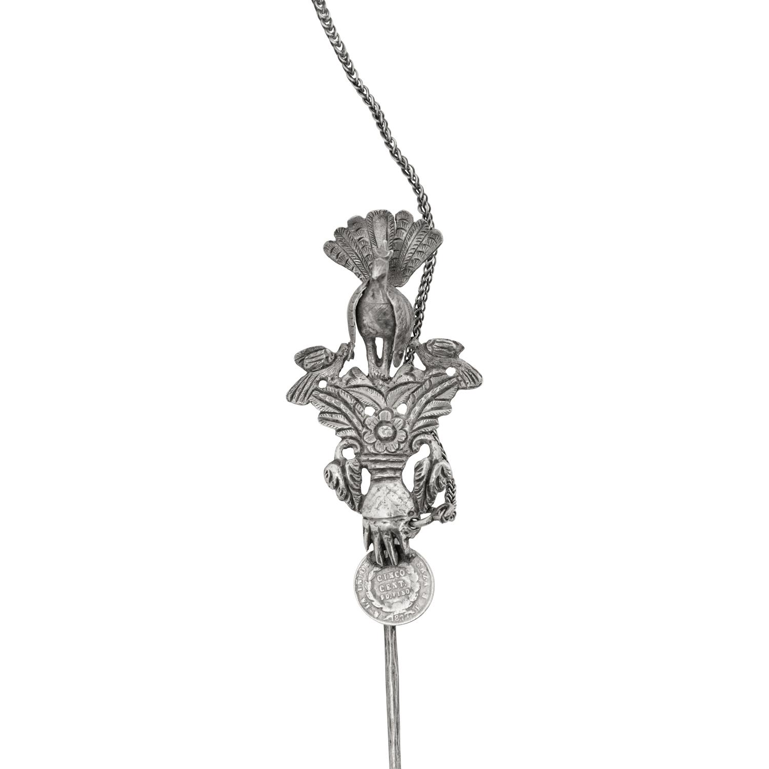 Four Silver Articulated Fish Fashion Accessories