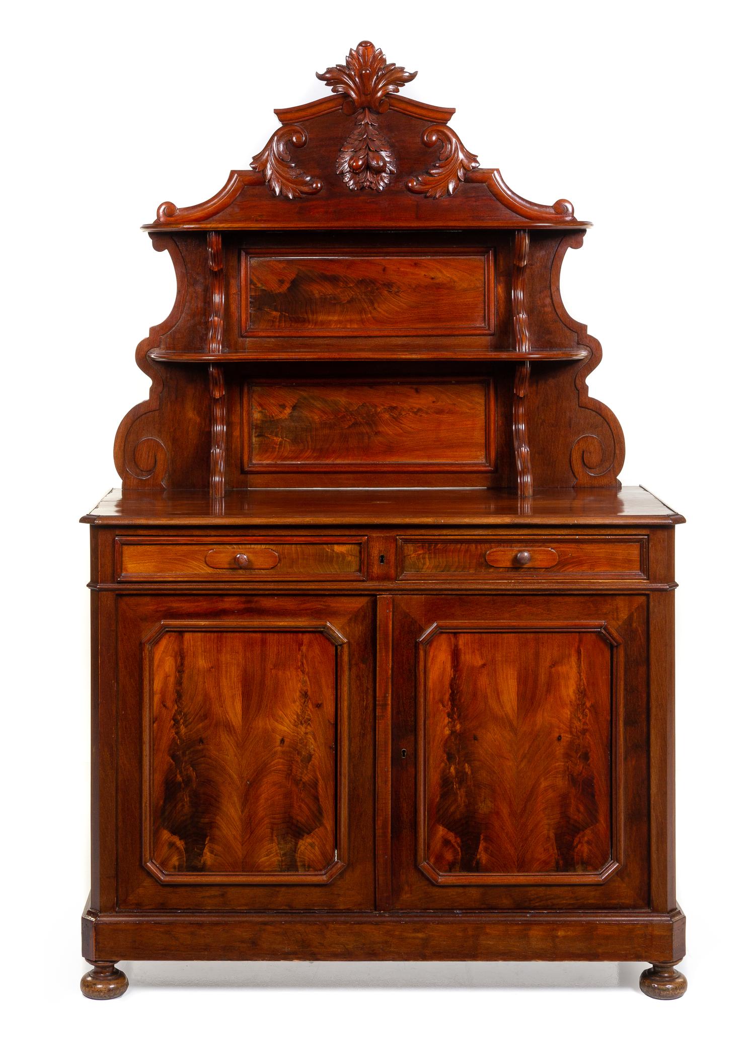 A Victorian Walnut Server