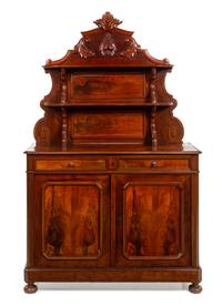 A Victorian Walnut Server