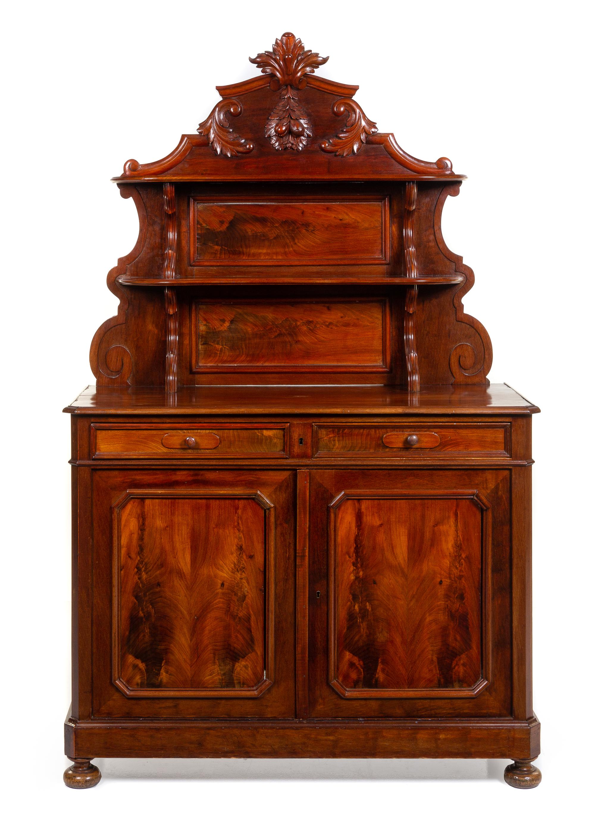 A Victorian Walnut Server