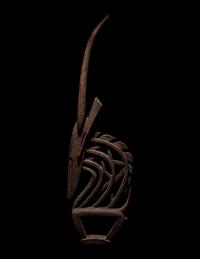 A Bamana Wood Antelope (Chiwara)