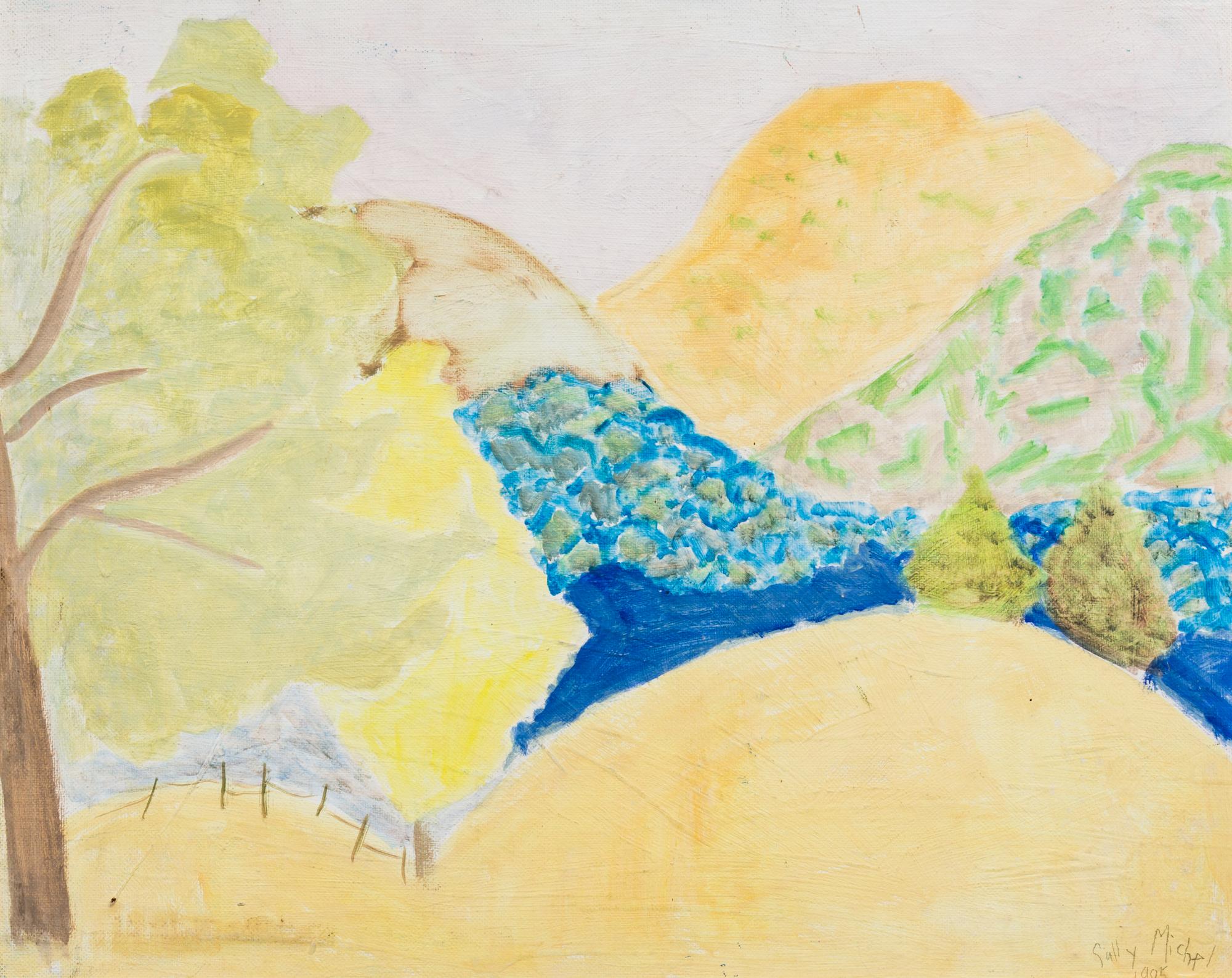 Sally Michel, (American, 1902–2003), Landscape, 1985