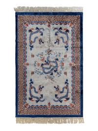 A Chinese Silk Rug