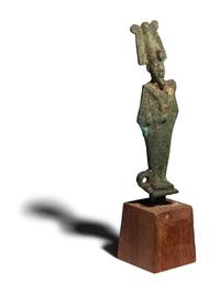 An Egyptian Bronze Osiris