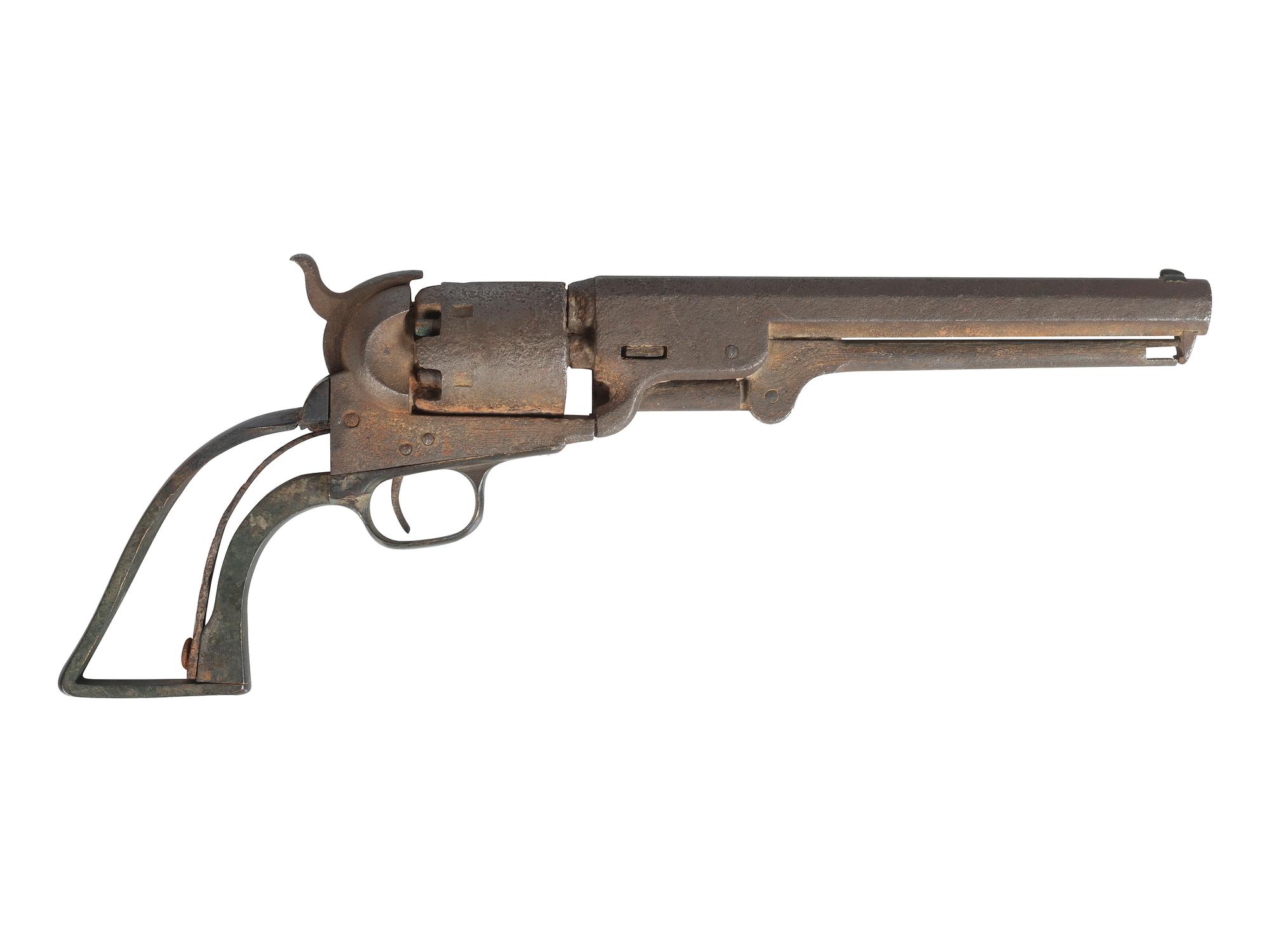 [CIVIL WAR]. Excavated Model 1851 Navy Colt Revolver.