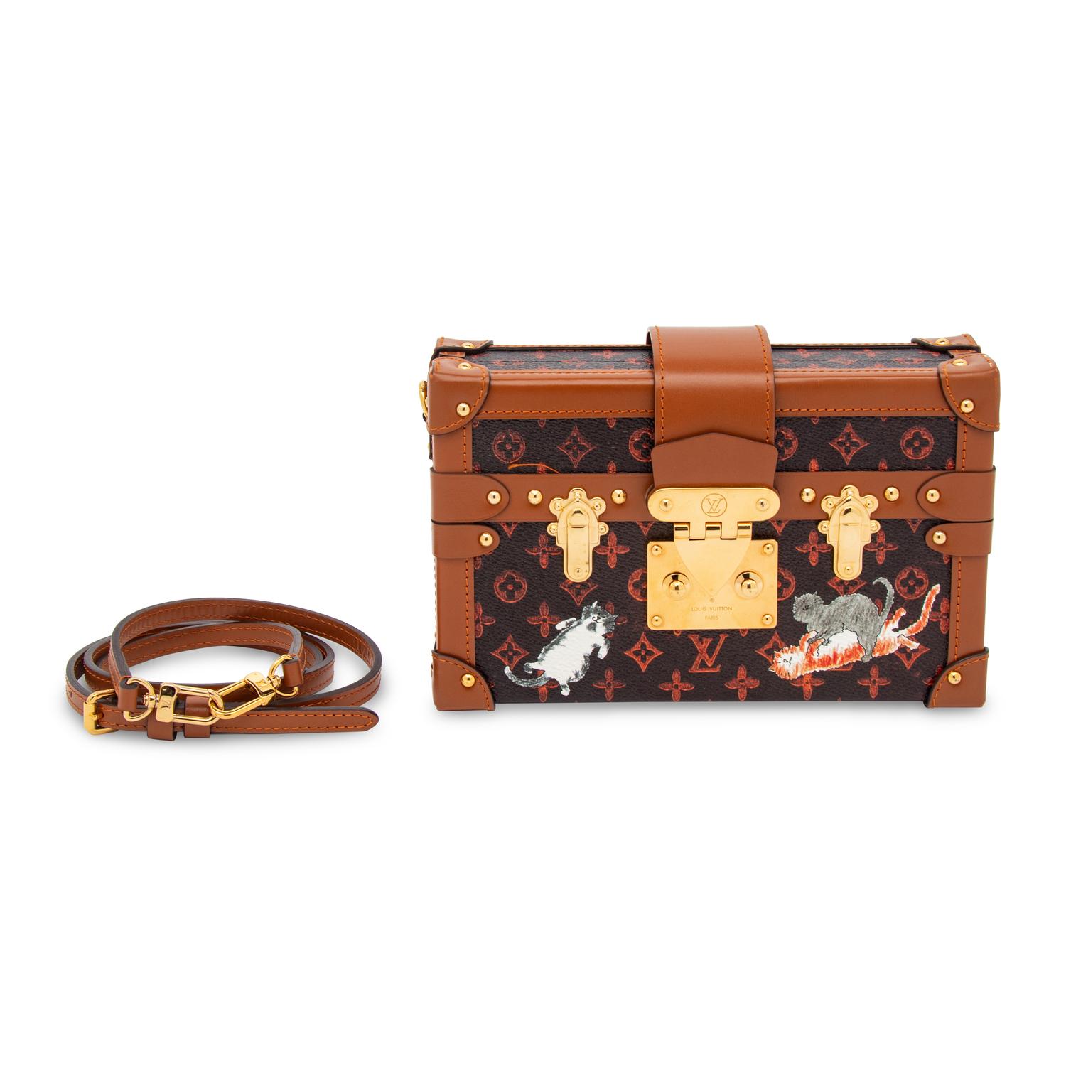 LOUIS VUITTON, 'CATOGRAM' PETITE MALLE BAG