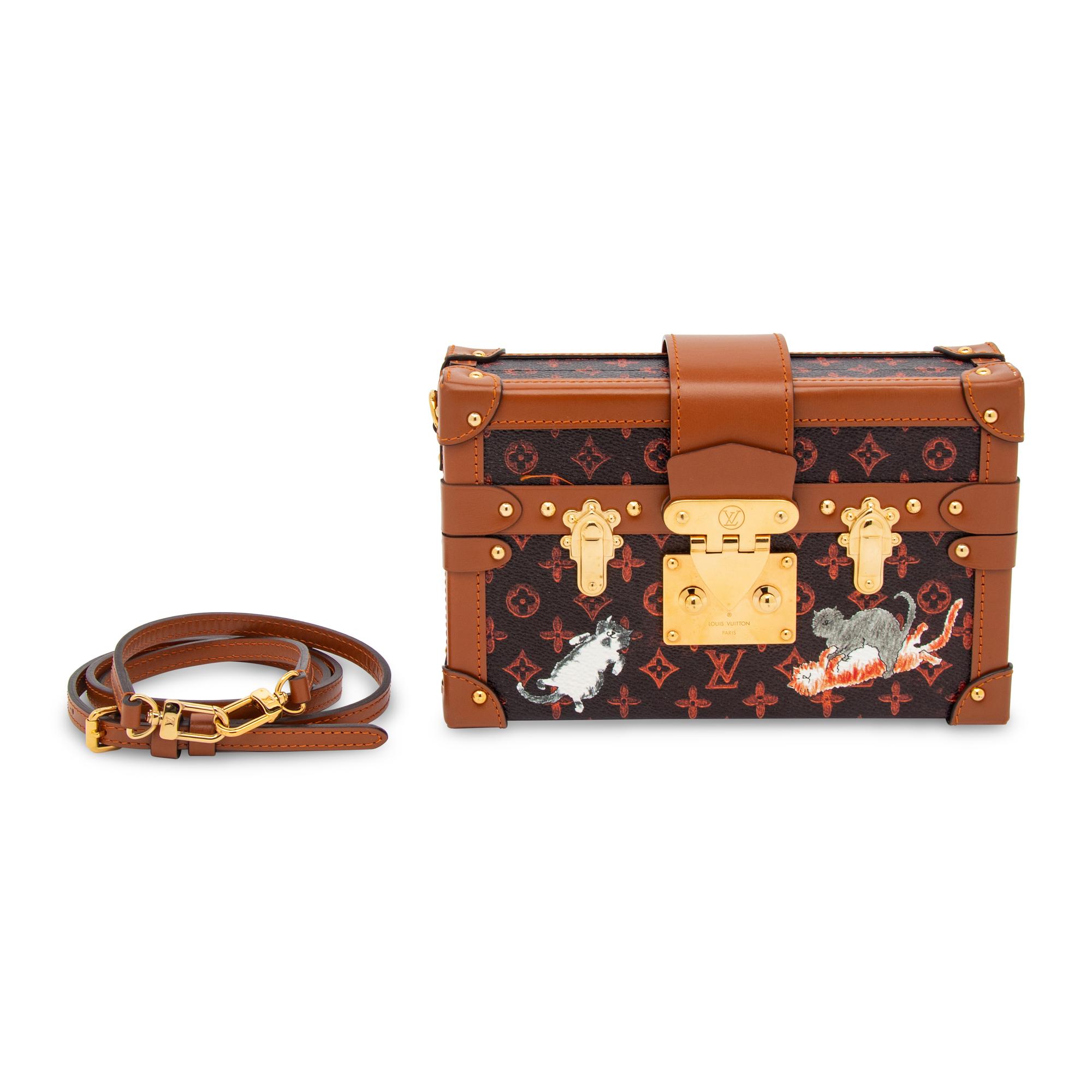 LOUIS VUITTON, 'CATOGRAM' PETITE MALLE BAG