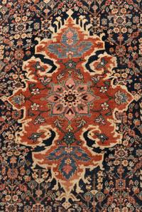 A Kashan Wool Rug