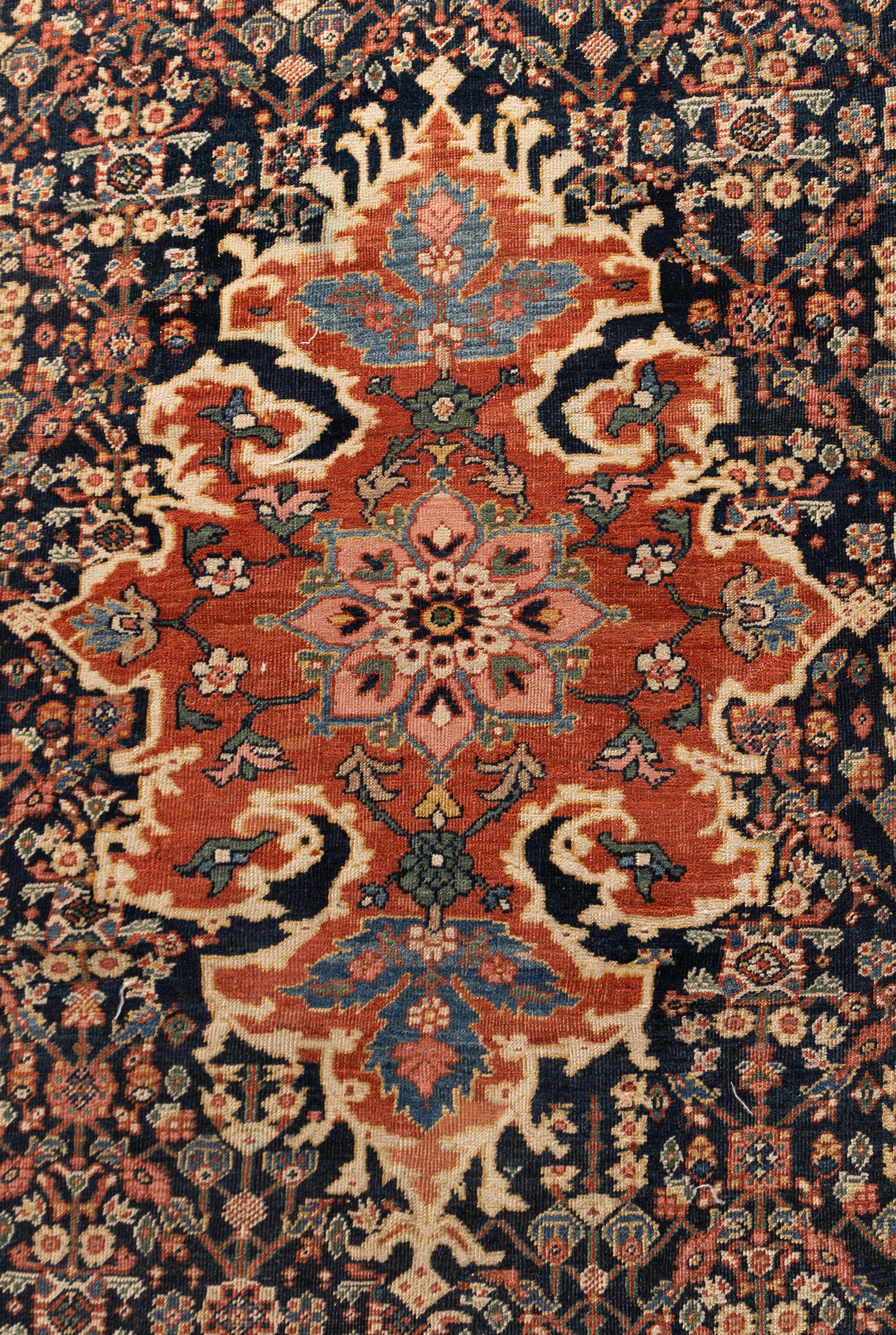 A Kashan Wool Rug