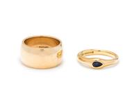 TIFFANY & CO., COLLECTION OF YELLOW GOLD RINGS