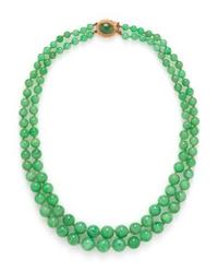 JADE BEAD NECKLACE