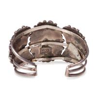 Navajo and Zuni Silver and Turquoise Cuff Bracelets