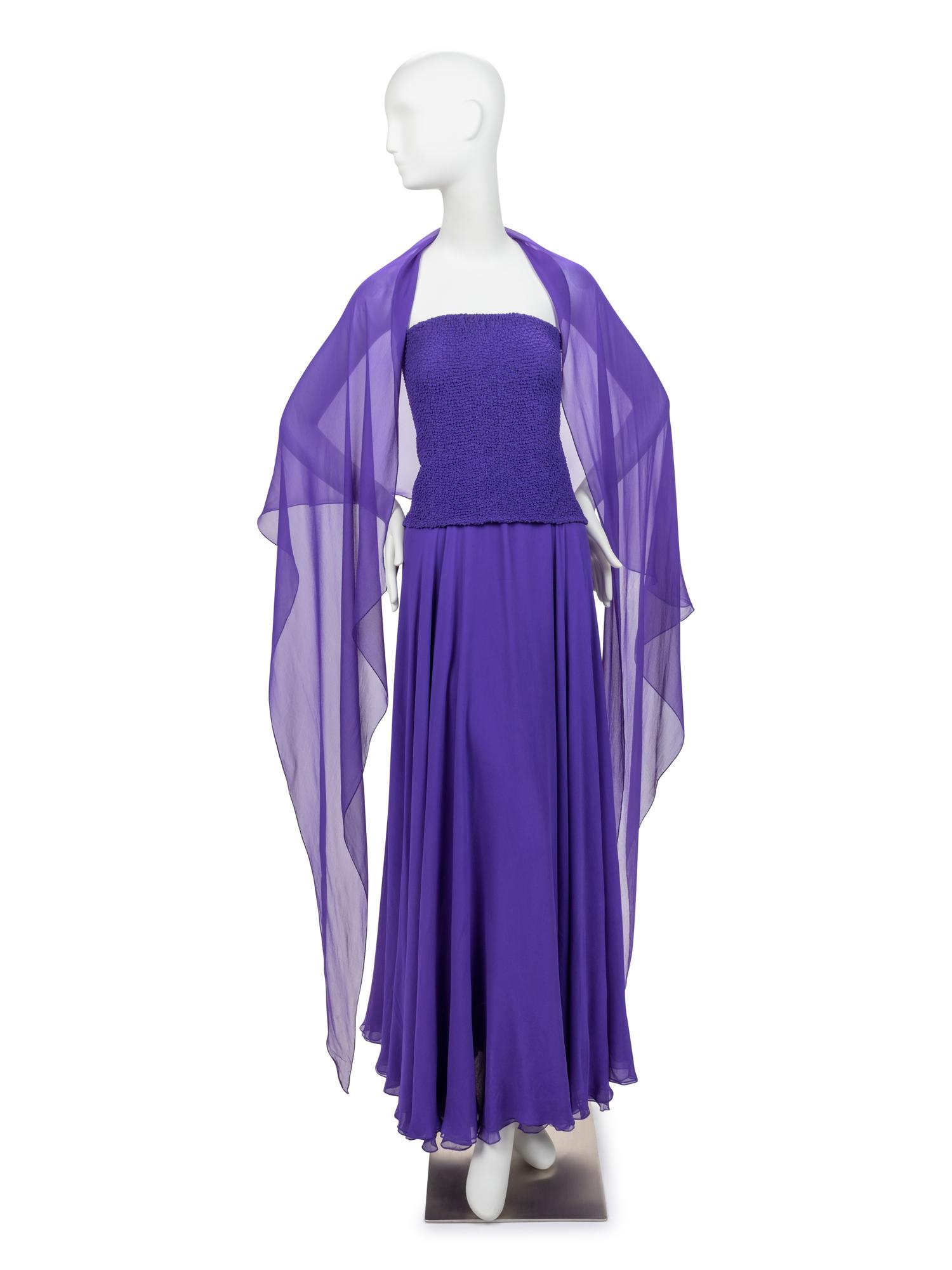 Halston Three-Piece Evening Ensemble, c.1975