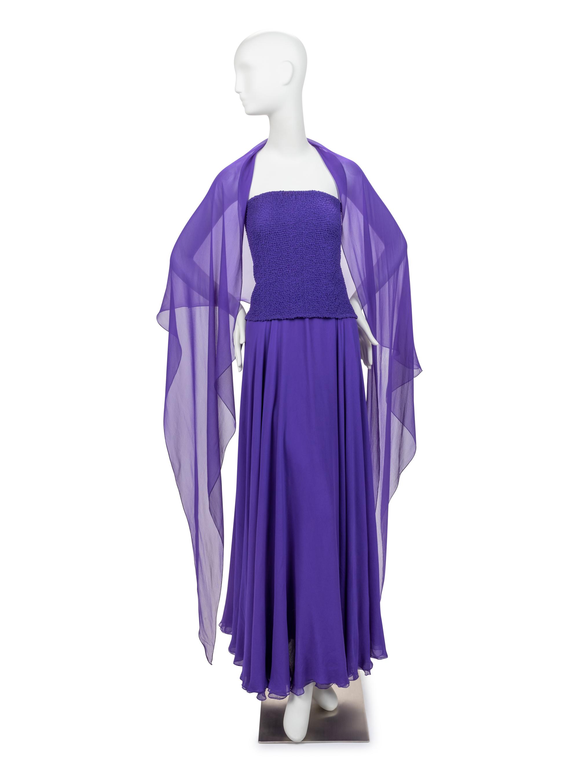 Halston Three-Piece Evening Ensemble, c.1975