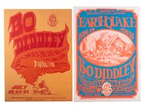 [MUSIC] -- [POSTERS]. MOUSE, Stanley, and KELLEY, Alton, artists. A group of 8 Family Dog posters from 1966, comprising: