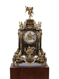 A Louis XV Style Boulle Marquetry Bracket Clock