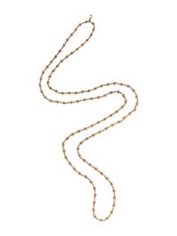 YELLOW GOLD LONGCHAIN NECKLACE