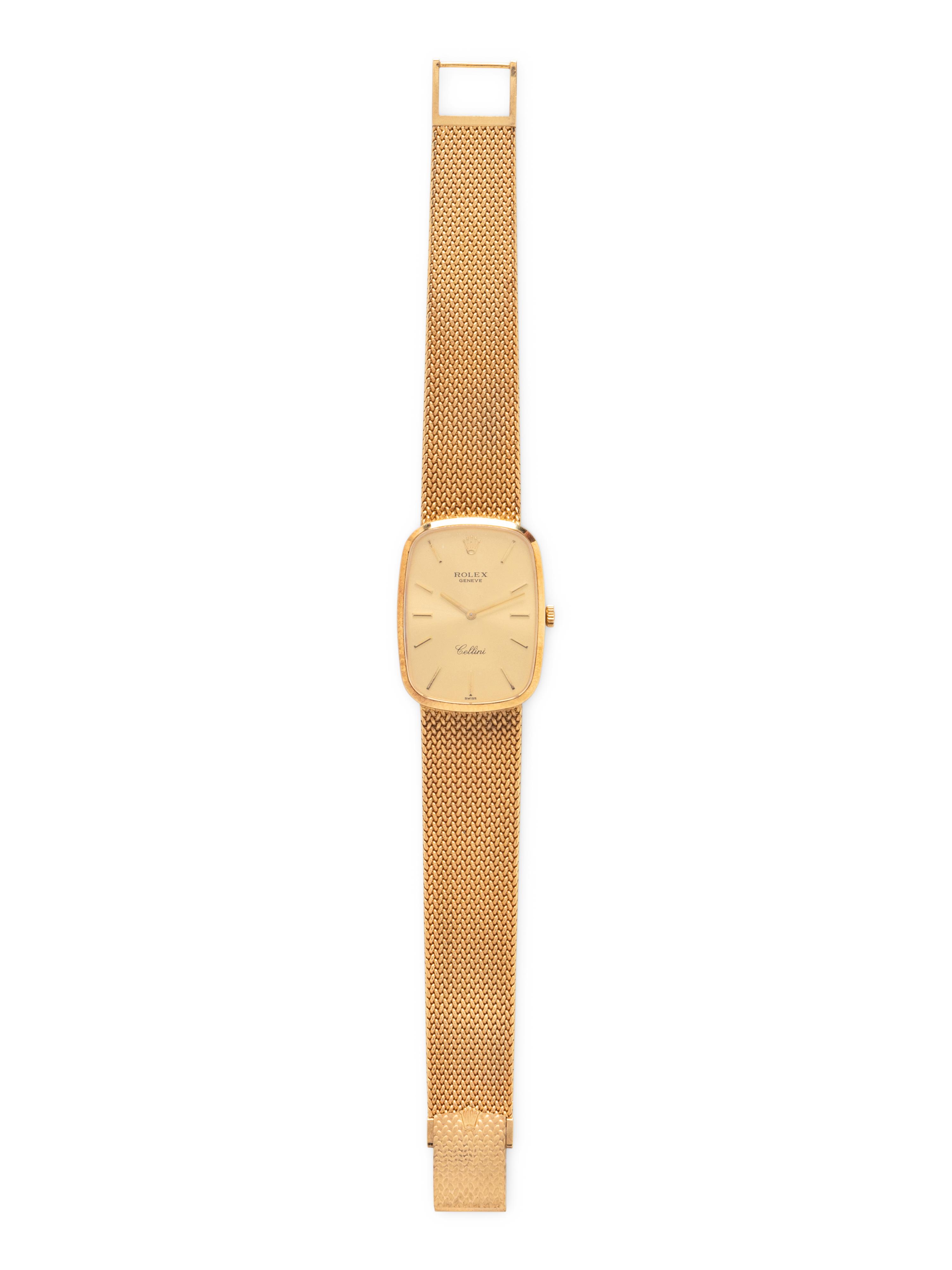 ROLEX, REF. 4310 18K YELLOW GOLD 'CELLINI' WATCH