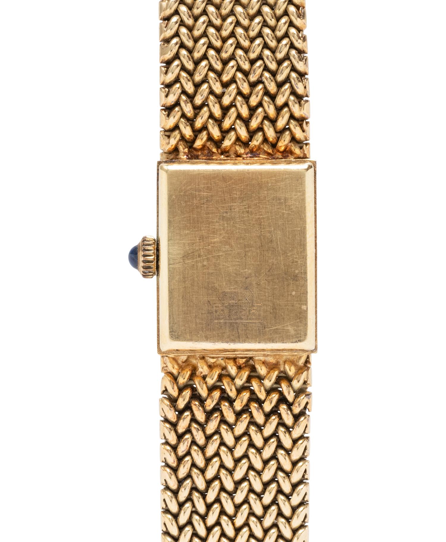 CONCORD, YELLOW GOLD WATCH