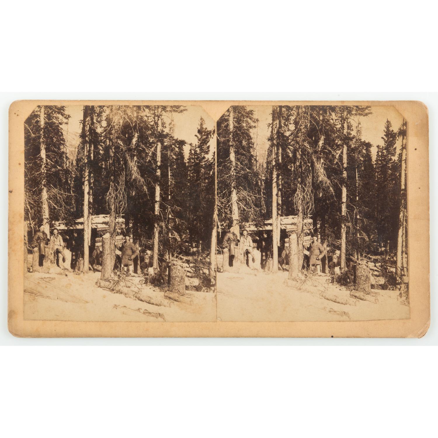 Colorado Stereoviews by T.C. Miller, Featuring Exceptional Images of of Miners and Mining Operations