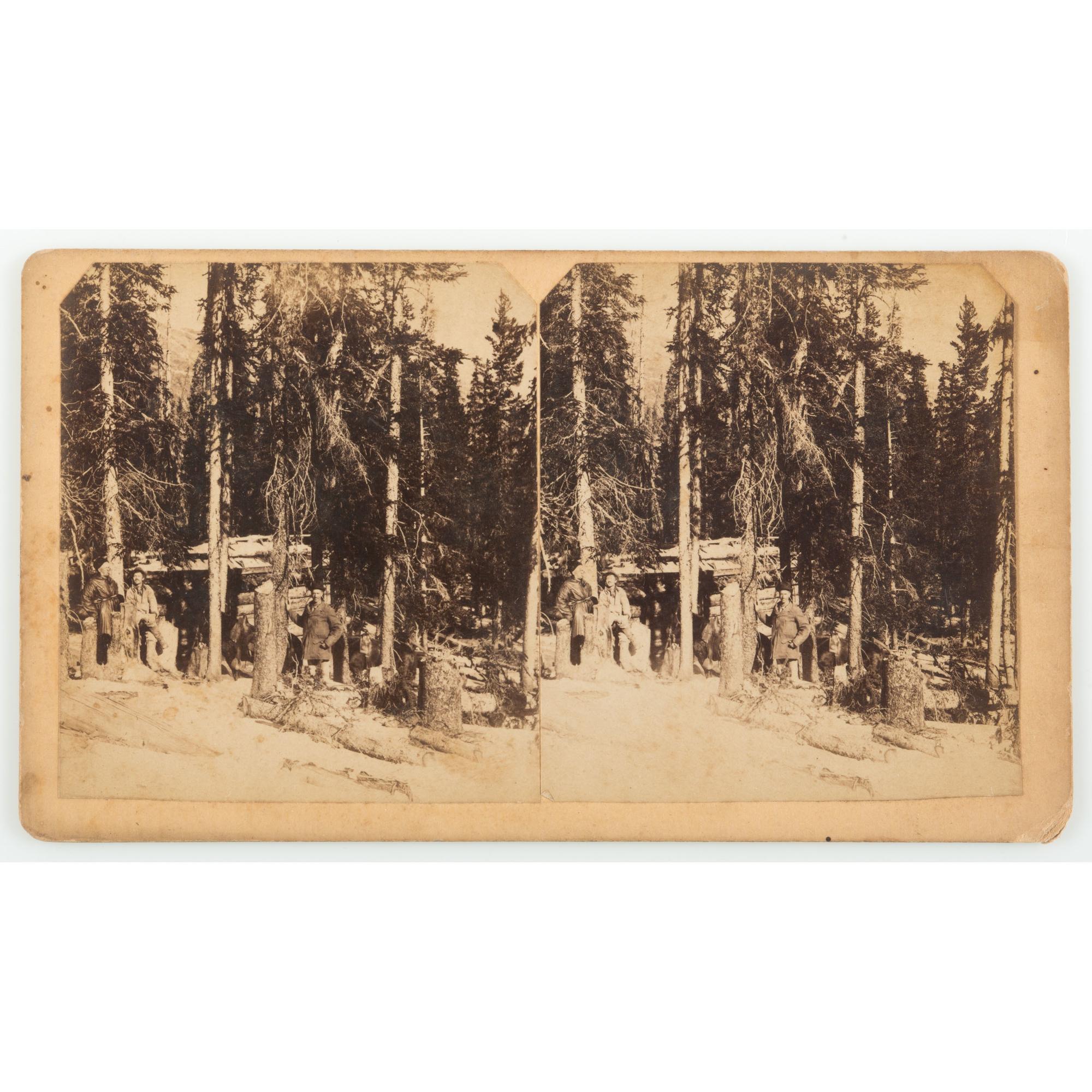 Colorado Stereoviews by T.C. Miller, Featuring Exceptional Images of of Miners and Mining Operations