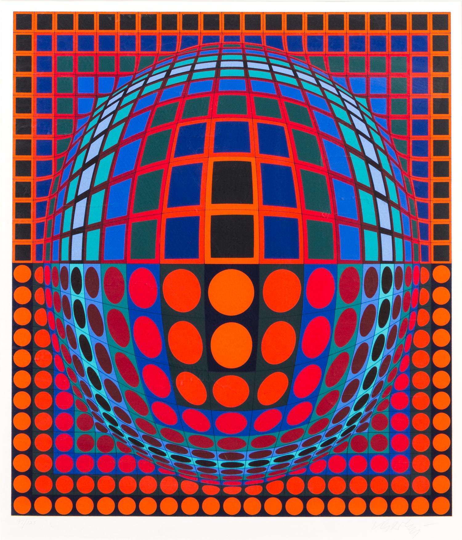 Victor Vasarely, (French/Hungarian, 1906-1997), Dika