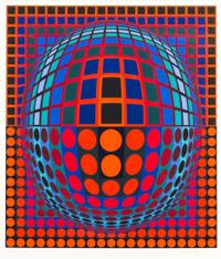 Victor Vasarely, (French/Hungarian, 1906-1997), Dika