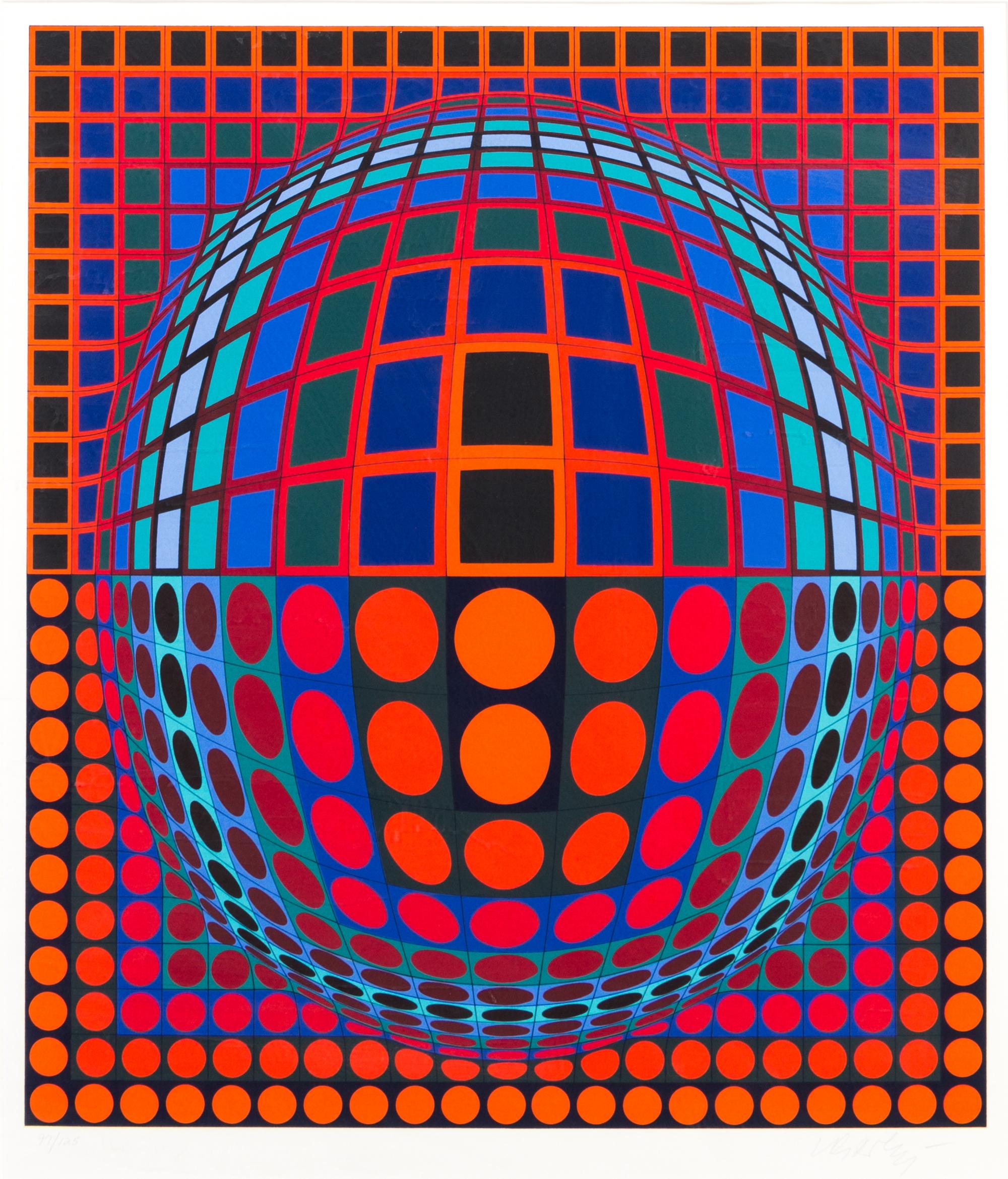 Victor Vasarely, (French/Hungarian, 1906-1997), Dika