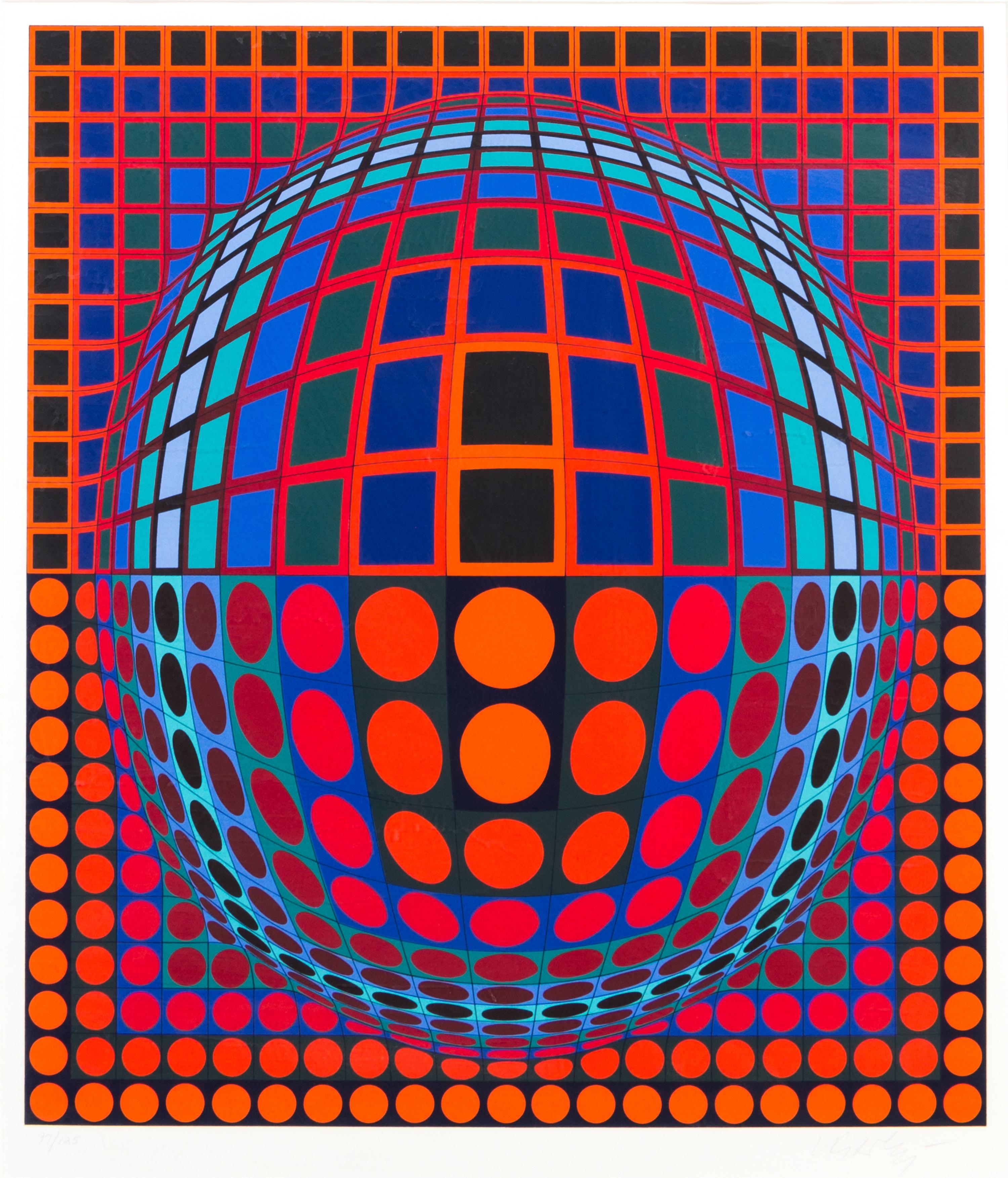 Victor Vasarely, (French/Hungarian, 1906-1997), Dika