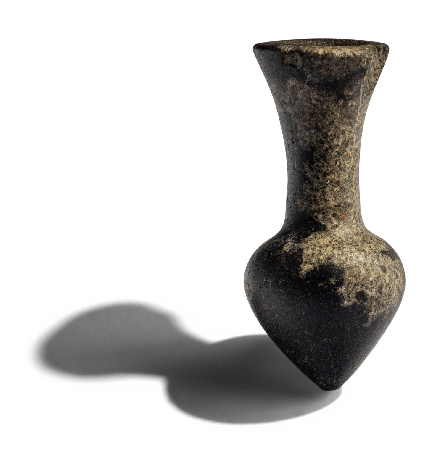 An Egyptian Stone Bottle for the Opening of the Mouth Ceremony