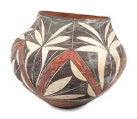 Acoma Polychrome Pottery Jar