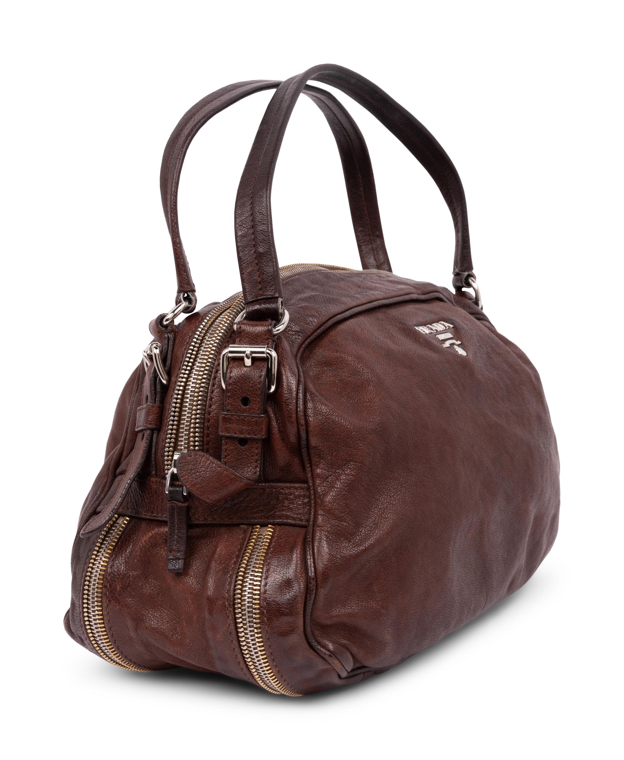 Prada Cervo Antik Shoulder Bag
