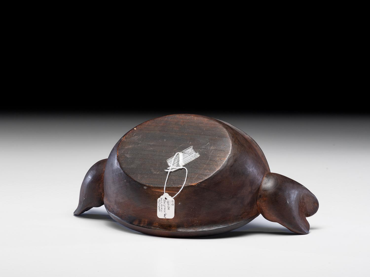 Haida Carved Figural Feast Bowl