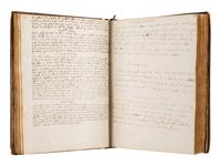 [COOKERY]. Manuscript cookbook and home remedy guide, 18th century.