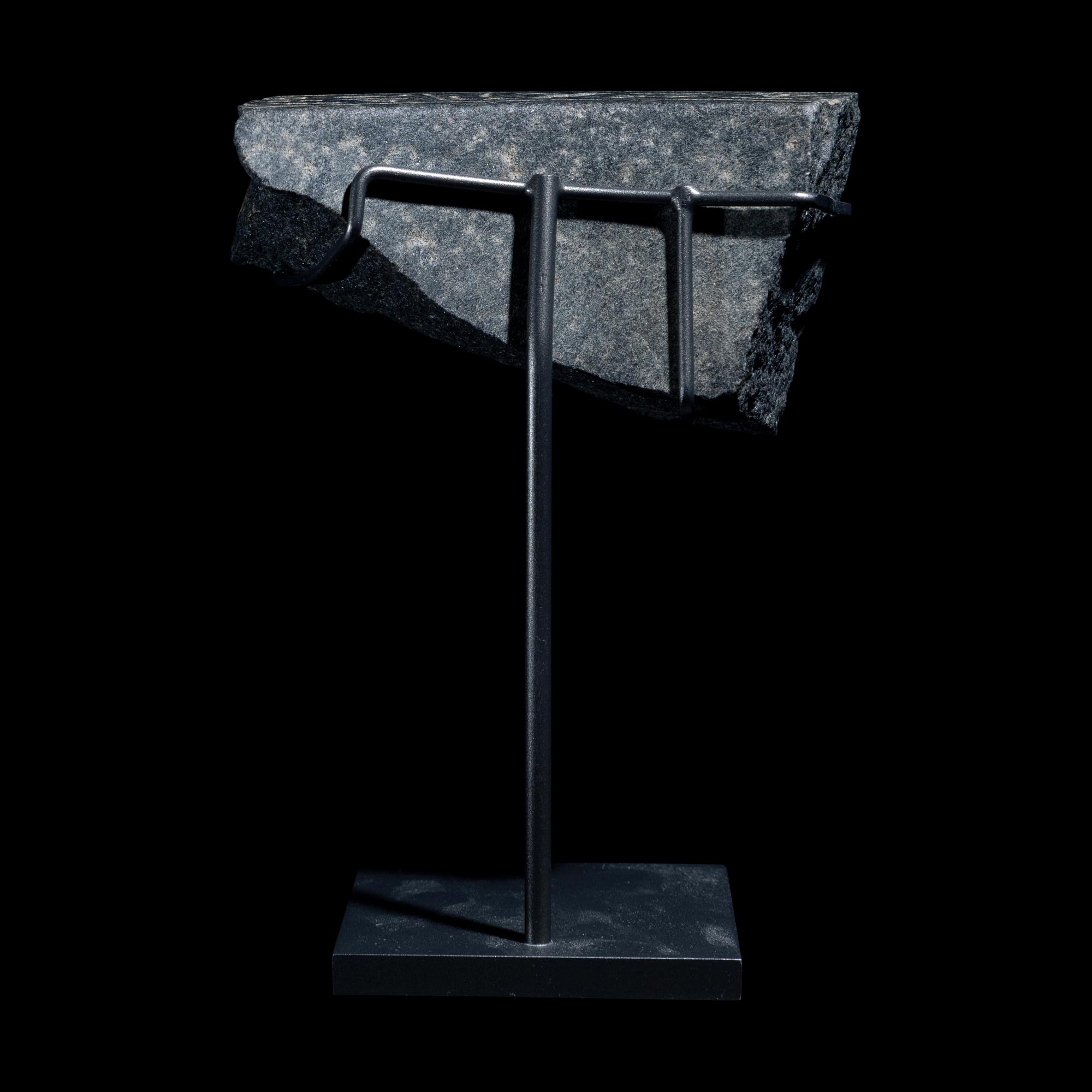 An Egyptian Granite Vessel Fragment with Hieroglyphs