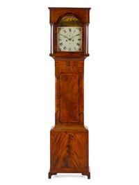 A Mahogany Tall Case Clock
