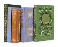 [PUBLISHER'S TRADE BINDINGS - AMERICAN]. A group of 5 bindings designed by Margaret Armstrong.