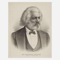 [African-Americana] [Douglass, Frederick] Lithographic Portrait