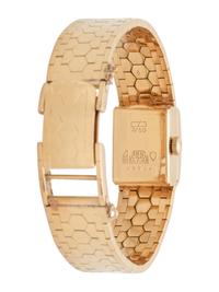 BUCHERER, 18K YELLOW GOLD AND DIAMOND SURPRISE WRISTWATCH