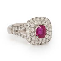 Ruby and Diamond Ring