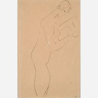 Henri Matisse (French, 1869-1954) La Lecture, Nu de Profil