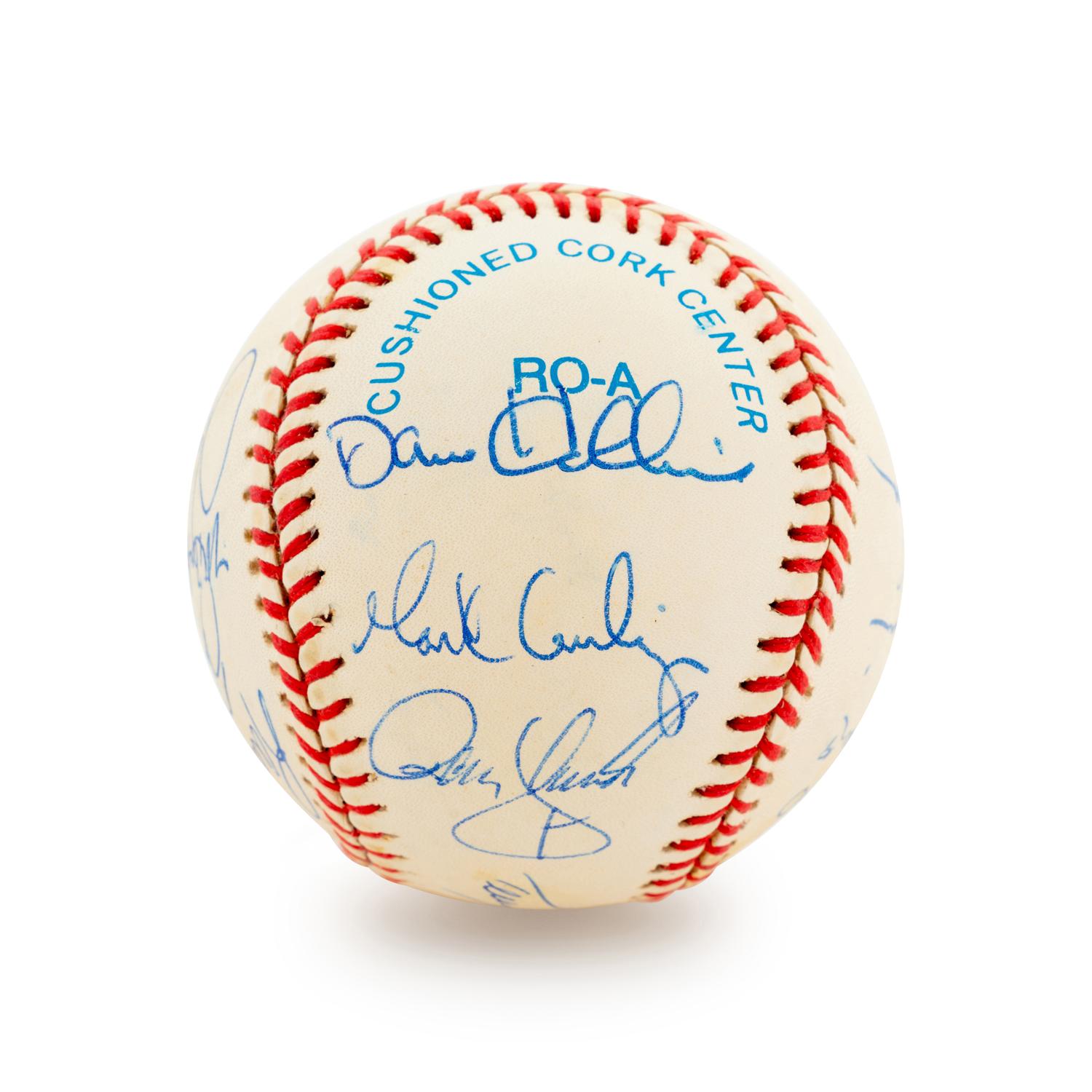 A Group of 19 Los Angeles Angels Signed Baseballs,