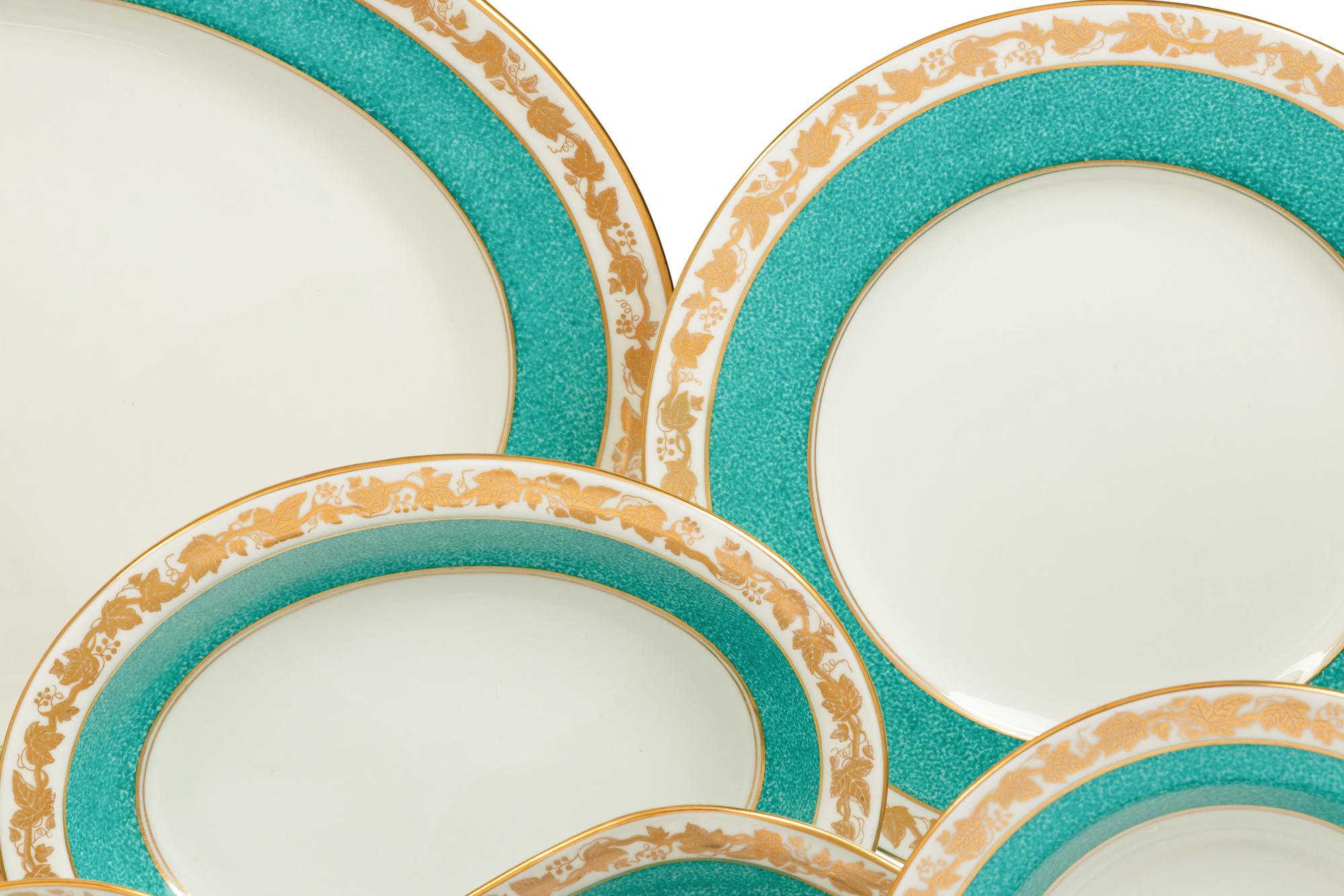 A Wedgwood Porcelain Dinner Service
