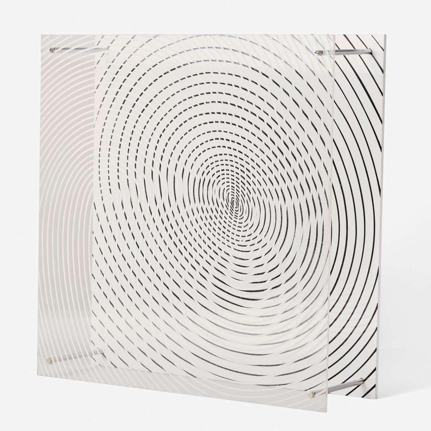 Jesús Rafael Soto (Venezuelan, 1923-2005) Espiral Doble from Series Síntesis