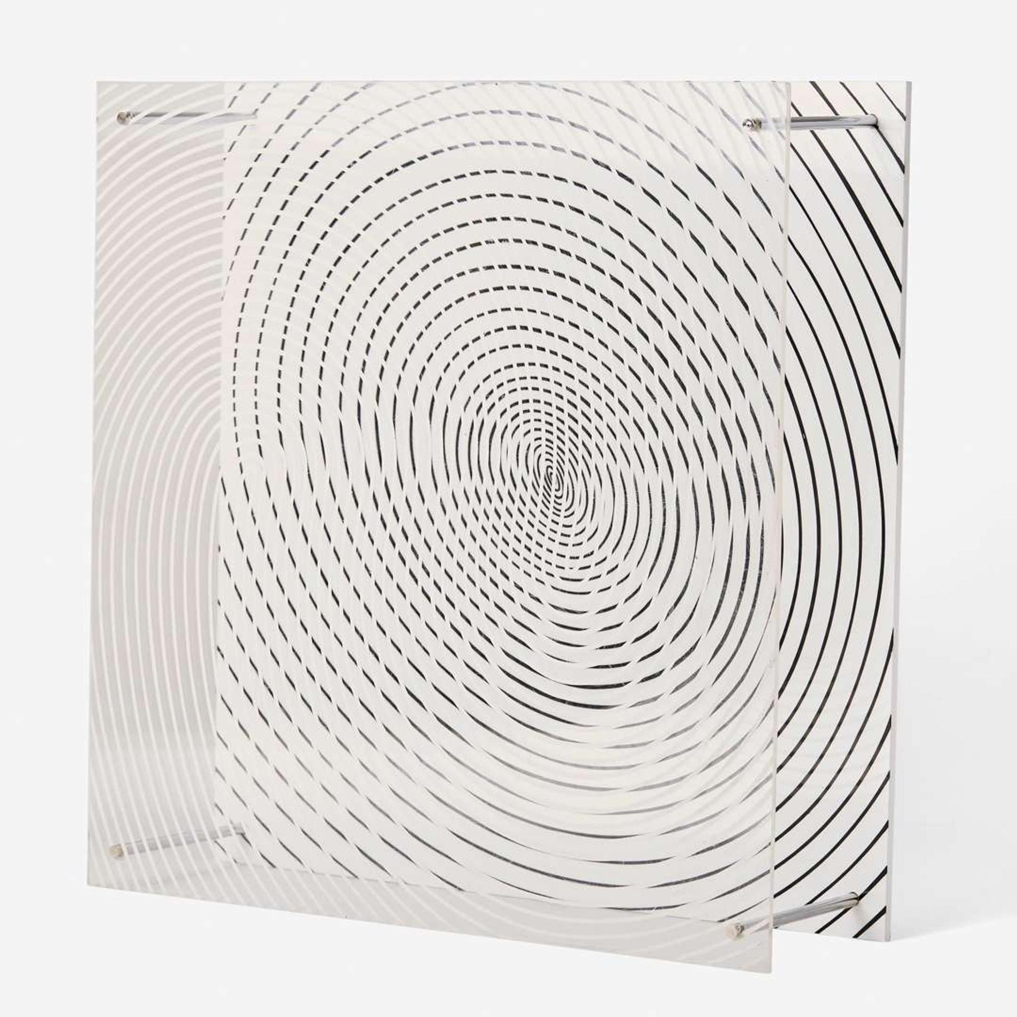 Jesús Rafael Soto (Venezuelan, 1923-2005) Espiral Doble from Series Síntesis