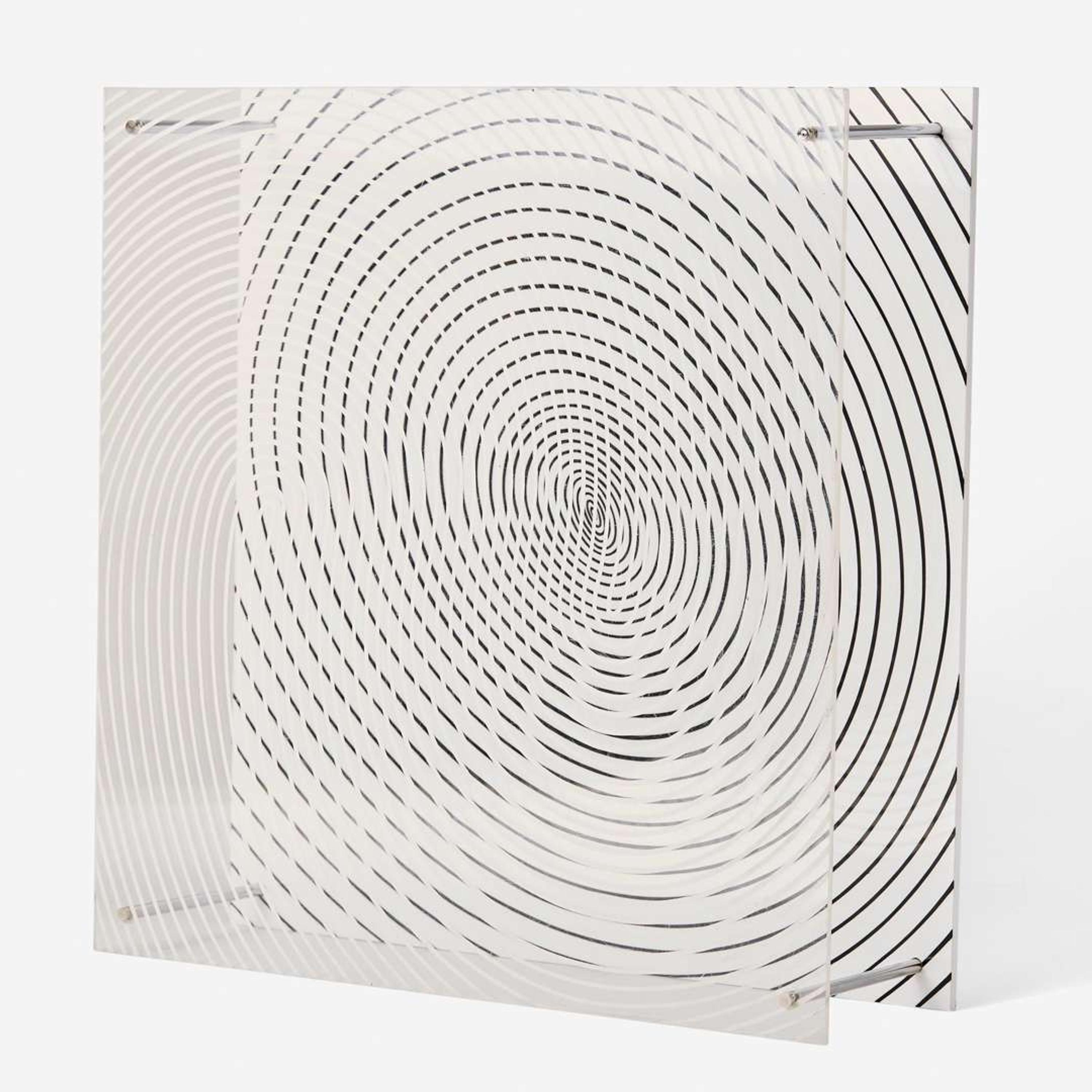 Jesús Rafael Soto (Venezuelan, 1923-2005) Espiral Doble from Series Síntesis