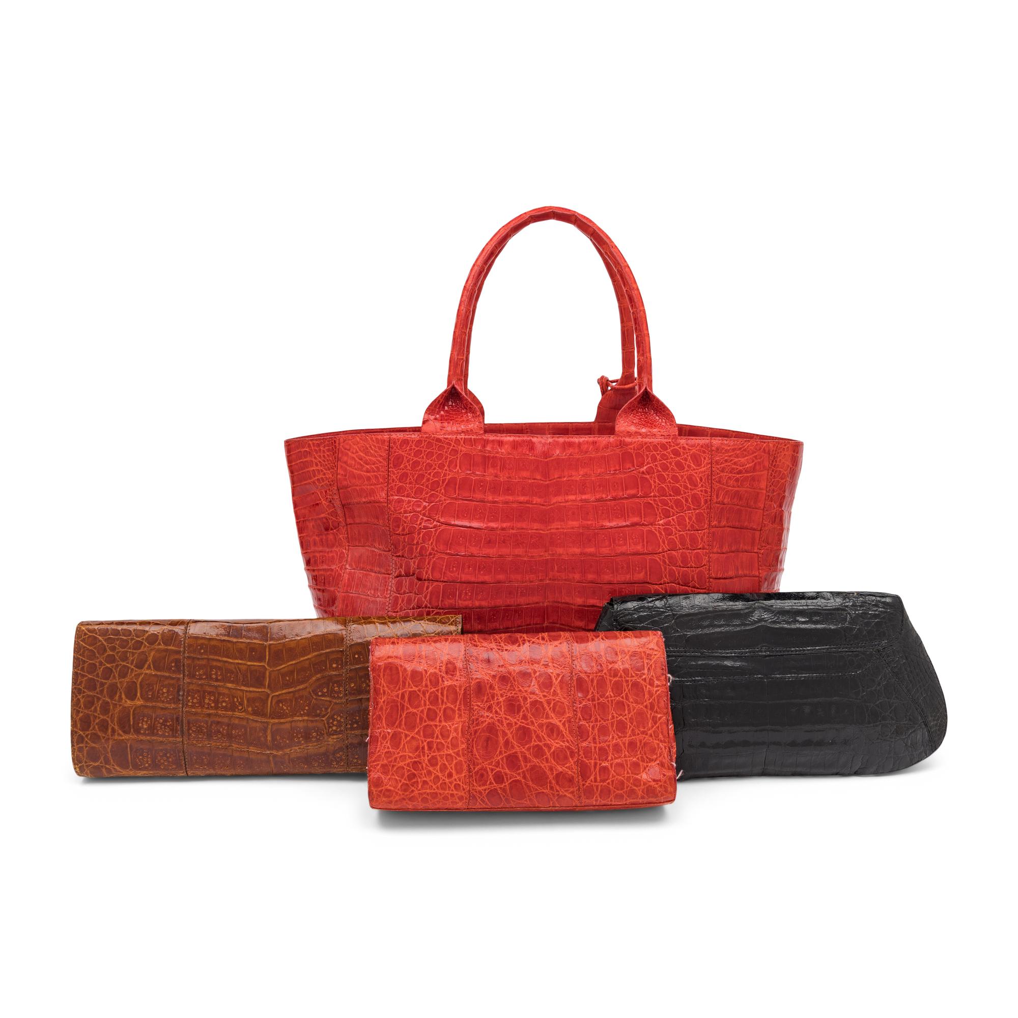 Nancy Gonzalez, Four Crocodile Bags